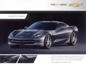 A picture of the 2 0 1 4 corvette stingray.