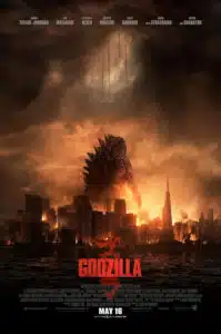 A poster of the movie king kong vs. Godzilla